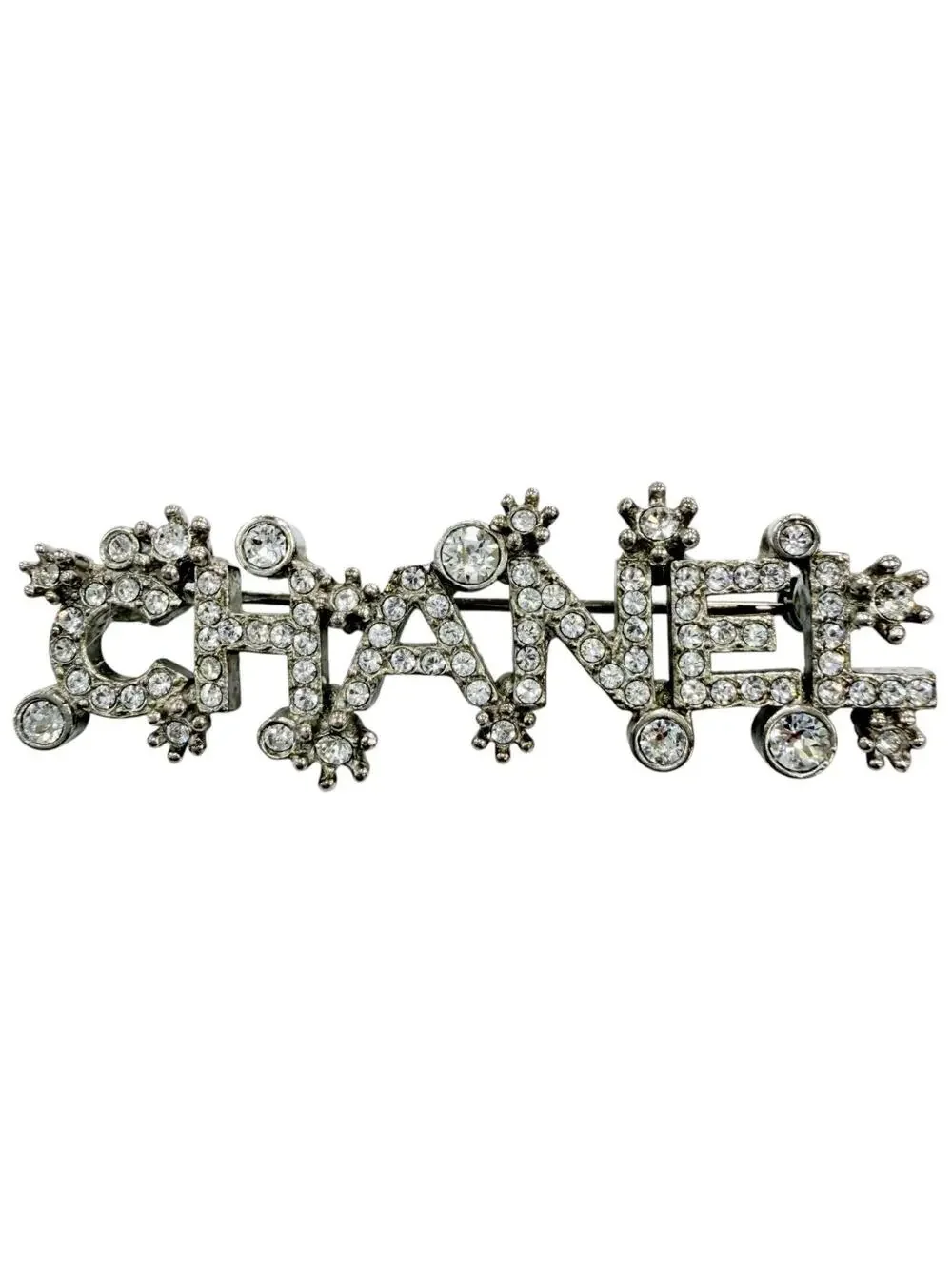 Chanel Brooch Metal Silver With #343231C85B